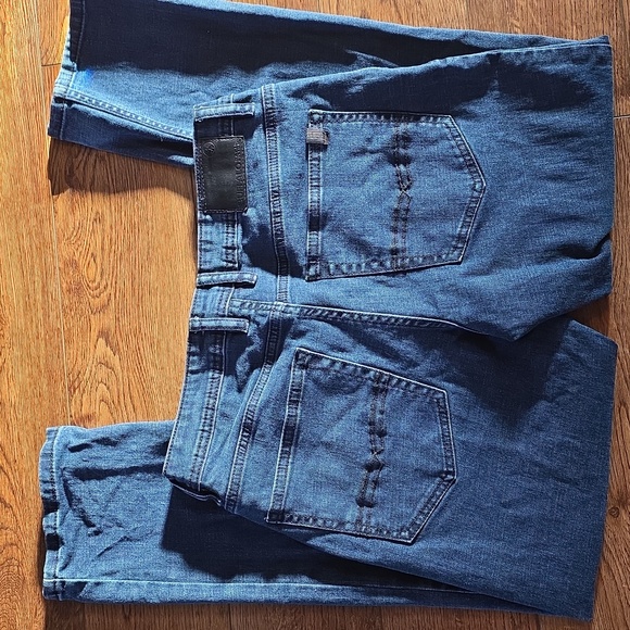 Buffalo David Bitton Men's Dark Blue Straight Jeans - Picture 1 of 8